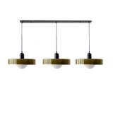 Cream Style Glass Single Pendant Light