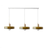 Cream Style Glass Single Pendant Light