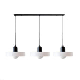 Cream Style Glass Single Pendant Light