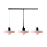 Cream Style Glass Single Pendant Light