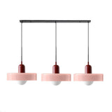 Cream Style Glass Single Pendant Light