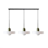 Cream Style Glass Single Pendant Light