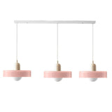 Cream Style Glass Single Pendant Light