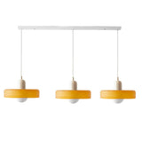 Cream Style Glass Single Pendant Light