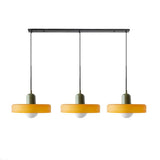 Cream Style Glass Single Pendant Light
