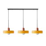 Cream Style Glass Single Pendant Light