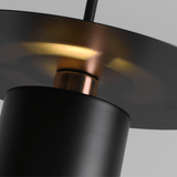 Black Metal Light Pendant for Dining Room