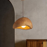 Wabi Sabi Cloud Hanging Pendant Light Over Dining Table