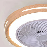 Nordic Ceiling Fan with Light Quiet and Dimmable for Bedroom, Ø 50 cm
