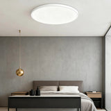 Minimalist Tri-Color Adjustable Slim Round Ceiling Light for Bedroom