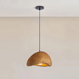 Wabi Sabi Cloud Hanging Pendant Light Over Dining Table