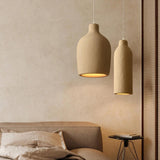 Wabi Sabi Resin Pendant Light for Bedroom