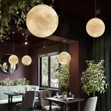 Nordic Art Resin Sphere Pendant Light