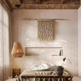 Wabi Sabi Rattan Pendant Ceiling Light for Dining Room