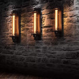 Vintage Black Iron Wall Sconce Lighting