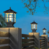 Classic Led Outdoor Lantern Pillar Light for Garden