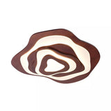 Contemporary Chinese Wooden Ceiling Lights for Living Room