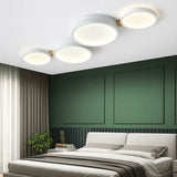 Nordic Multi-Ring Eye-care Ceiling Light Fixture for Living Room
