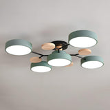Multi Light Macaron Ceiling Light for Living Room