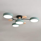 Multi Light Macaron Ceiling Light for Living Room