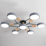 Multi Light Macaron Ceiling Light for Living Room