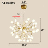 LED Firefly Chandelier Lights for Living Room