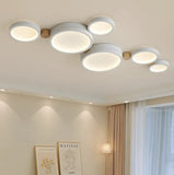 Nordic Flush Ceiling Light Metal Dimmable for Living Room