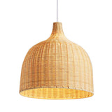 Japanese Rattan Dining Room Pendant Light