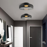 Vintage Glass Ceiling Light Fixtures for corridor