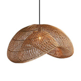 Boho Rattan Pendant Lighting for Dining Room