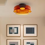 Glass Bowl Ceiling Light for Living room
