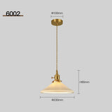 Vintage Brass Pendant Lights for Bedroom