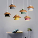 Modern Single Macaron Pendant Lighting for Dining Room