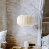 Multi Pendant Dining Room Silk Lantern Light