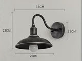 American Vintage Outdoor Waterproof Garden Wall Lighting