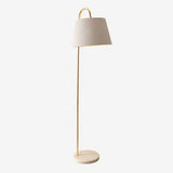 White Minimalist Style Floor Lamp - Clowas