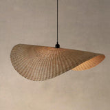 Vintage Rattan Pendant Light for Dining Room