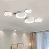 Nordic Flush Ceiling Light Metal Dimmable for Living Room