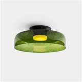 Nordic Multi-Layer Glass Flush Mount Ceiling Light for Bedroom