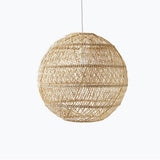 Rattan Pendant Light for Rustic Dining Room
