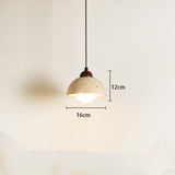 Yellow Cave Stone Wabi-Sabi Dining Table Light Pendant