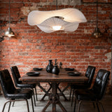 Scandinavian Lotus Leaf Pendant Light Dimmable for Dining Room