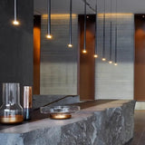Modern LED Long Tube Pendant Light for Bar