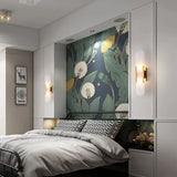 Luxury Corrosion-resistant Marble Brass Bedside Wall Light