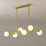 Nordic Dining Room Multi Glass Pendant Lighting