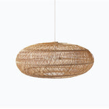 Rattan Pendant Light for Rustic Dining Room
