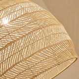 Japanese Wabi-Sabi Rattan Pendant Living Room Lighting