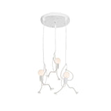 Modern Iron Man Pendant Light Dimmable for Dining Room