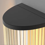 Modern Semi-Cylindrical Waterproof Outside Wall Light