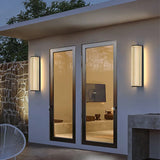 Modern Semi-Cylindrical Waterproof Outside Wall Light